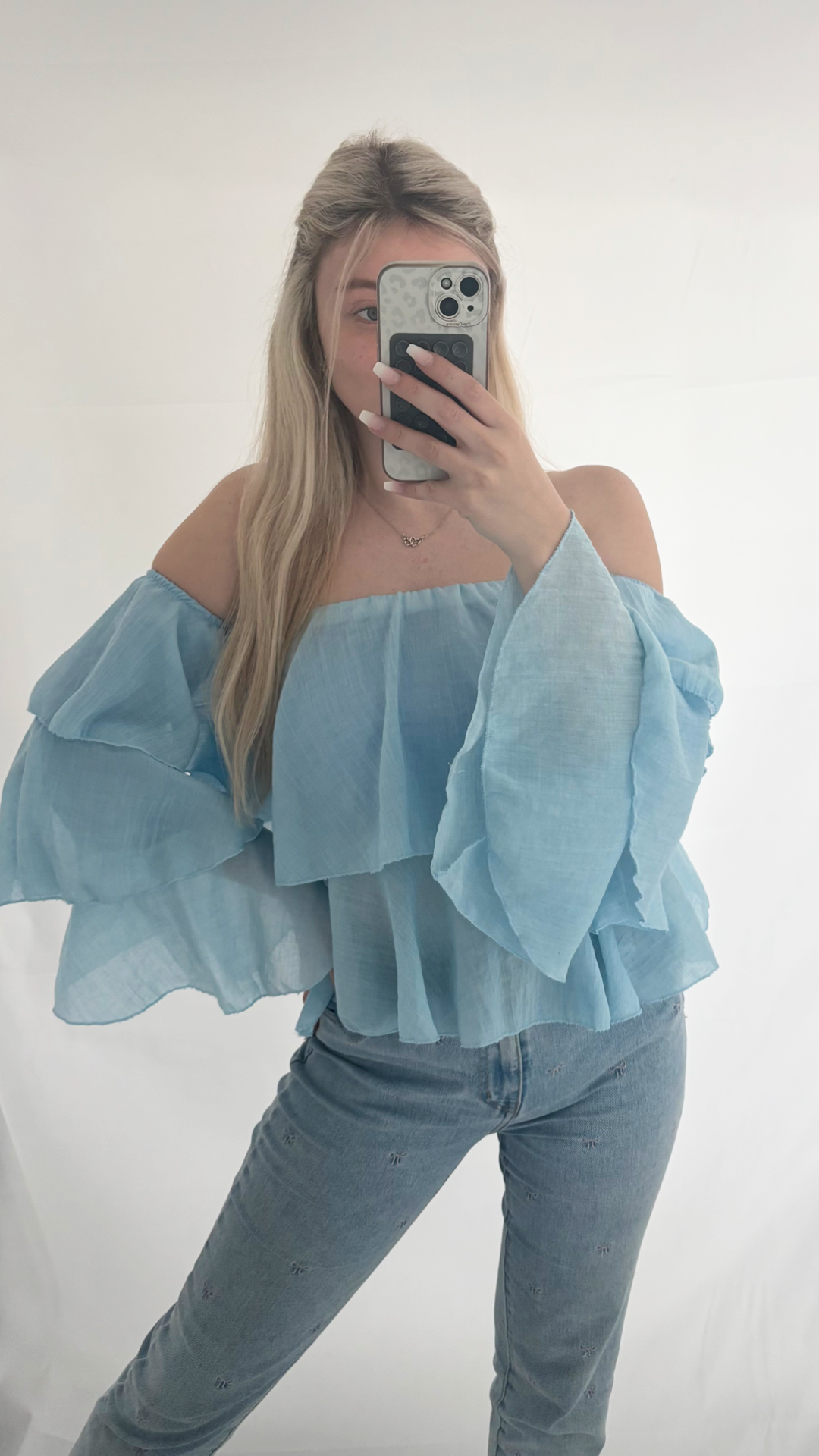 Volantbluse