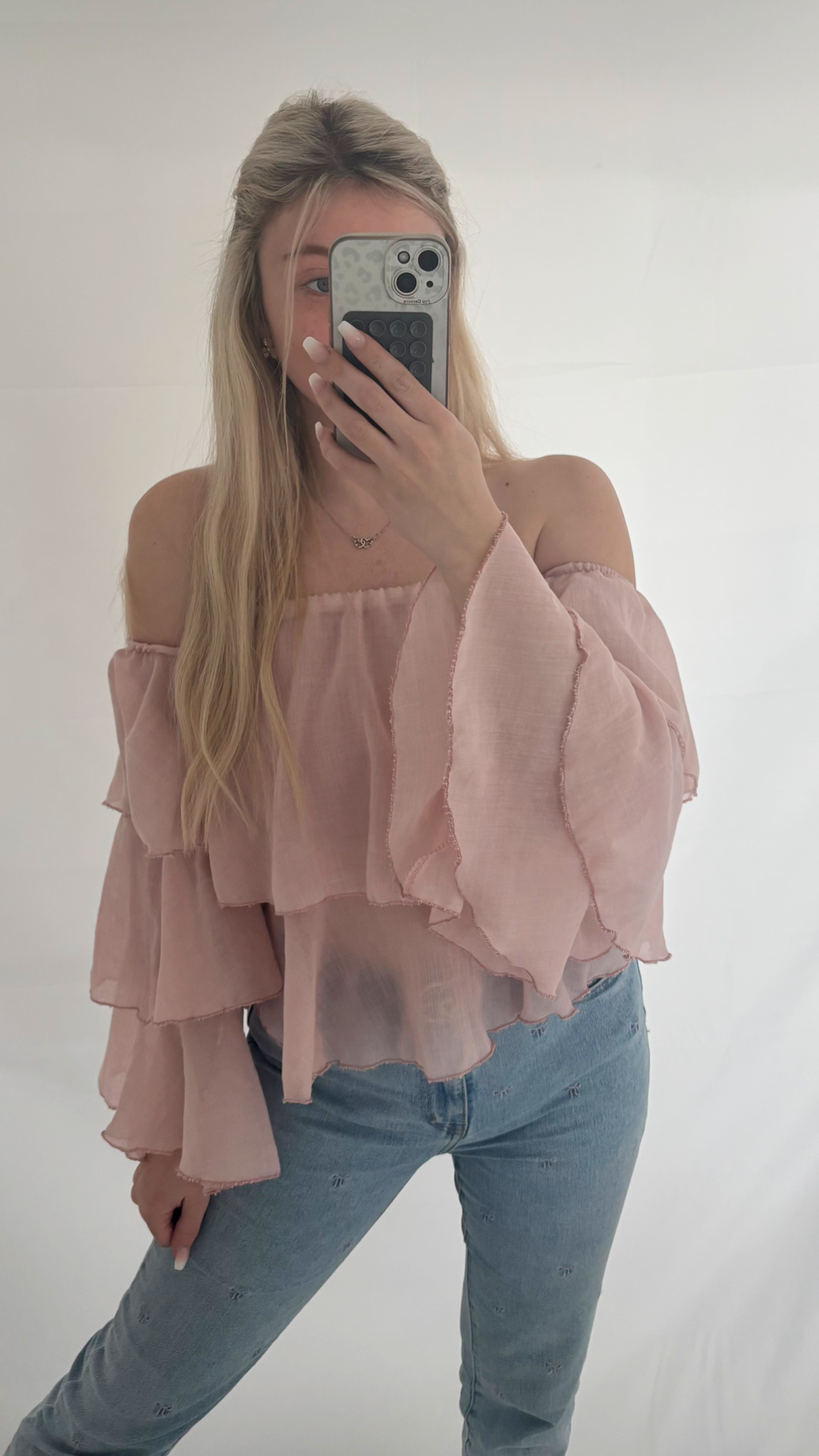 Volantbluse
