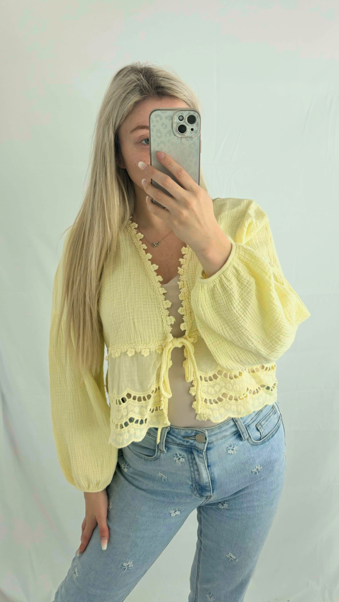 Musselinbluse Leni