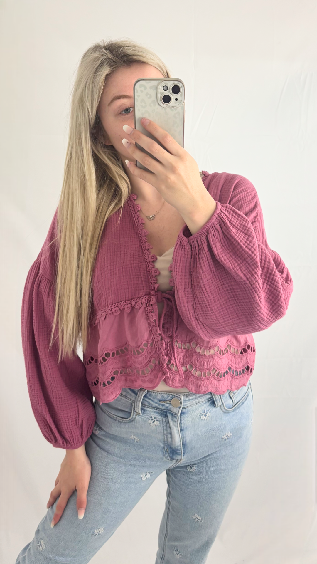 Musselinbluse Leni