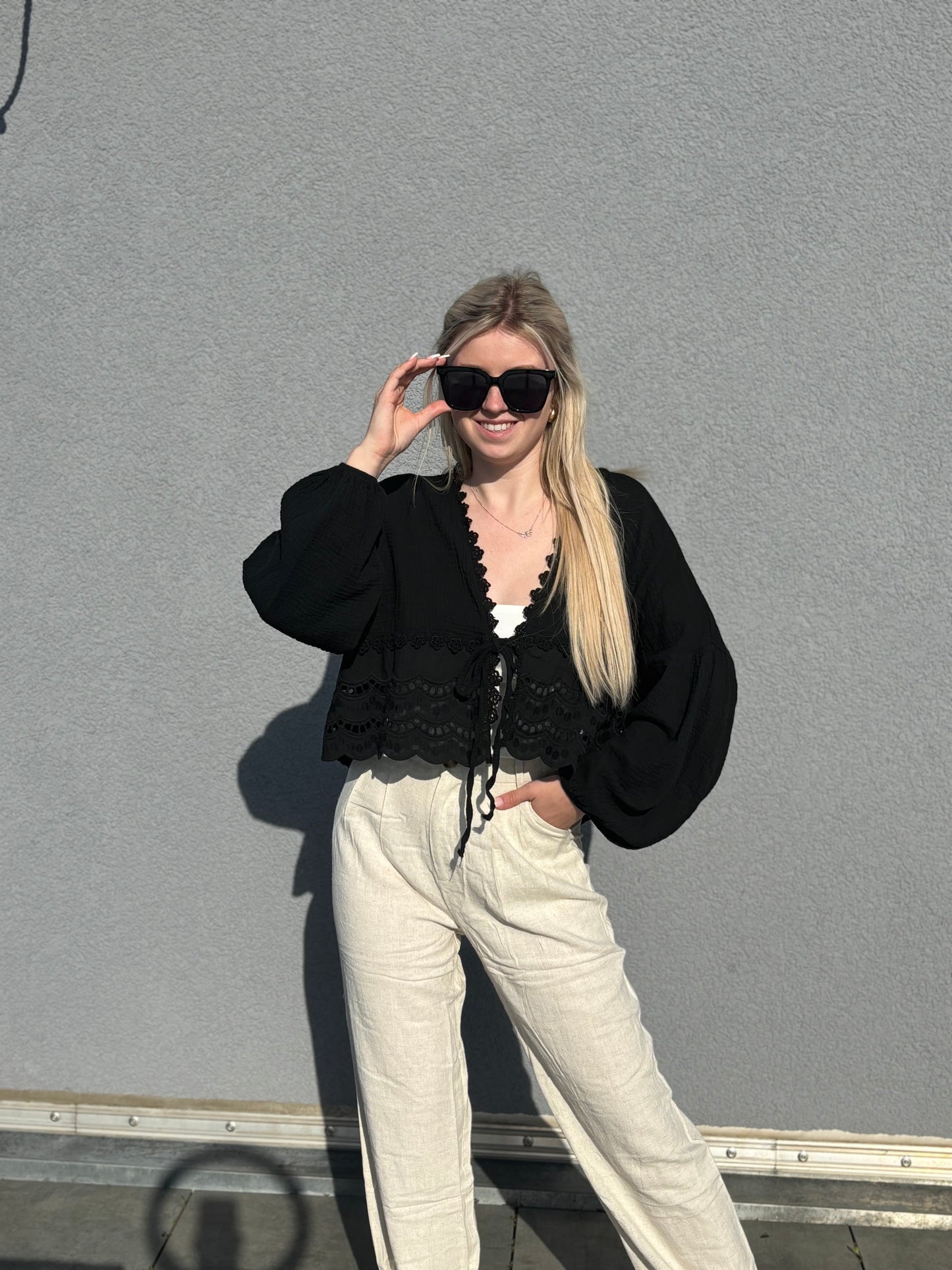 Musselinbluse Leni