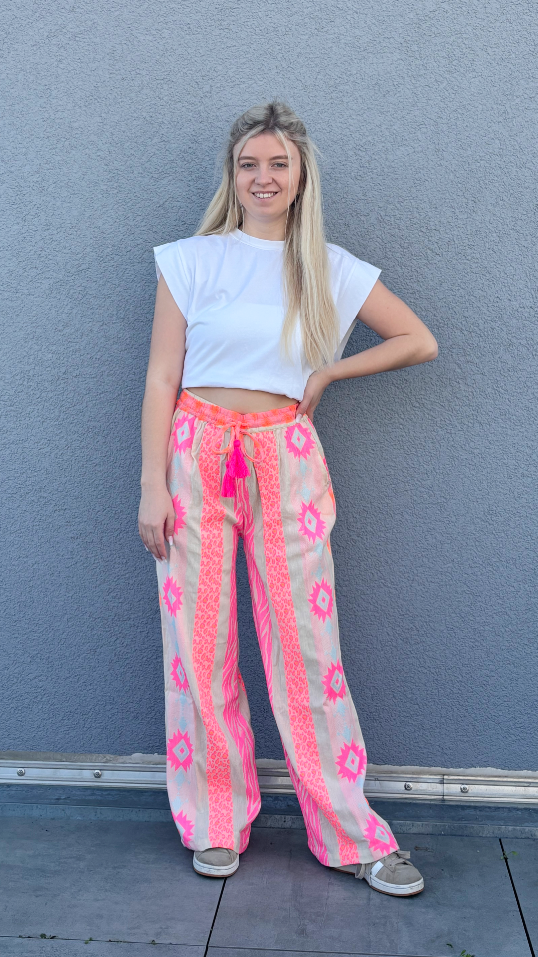 Boho Hose/ Leinenhose