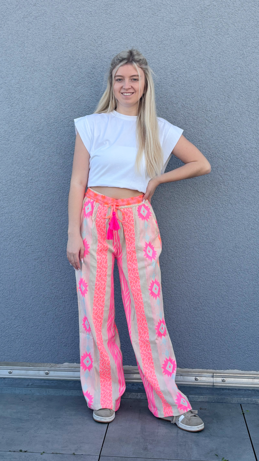 Boho Hose/ Leinenhose