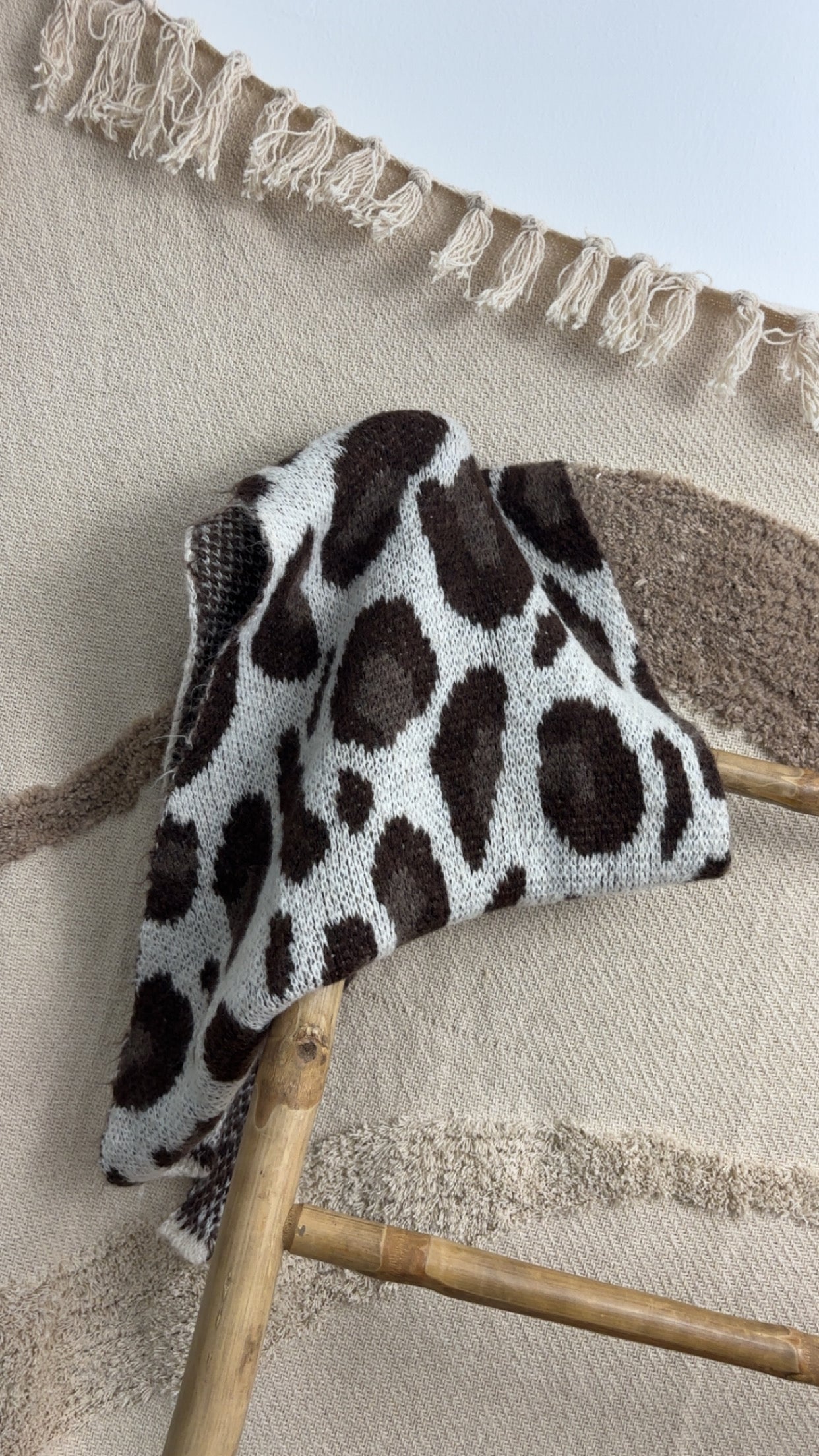 Dreieckstuch Leo Print