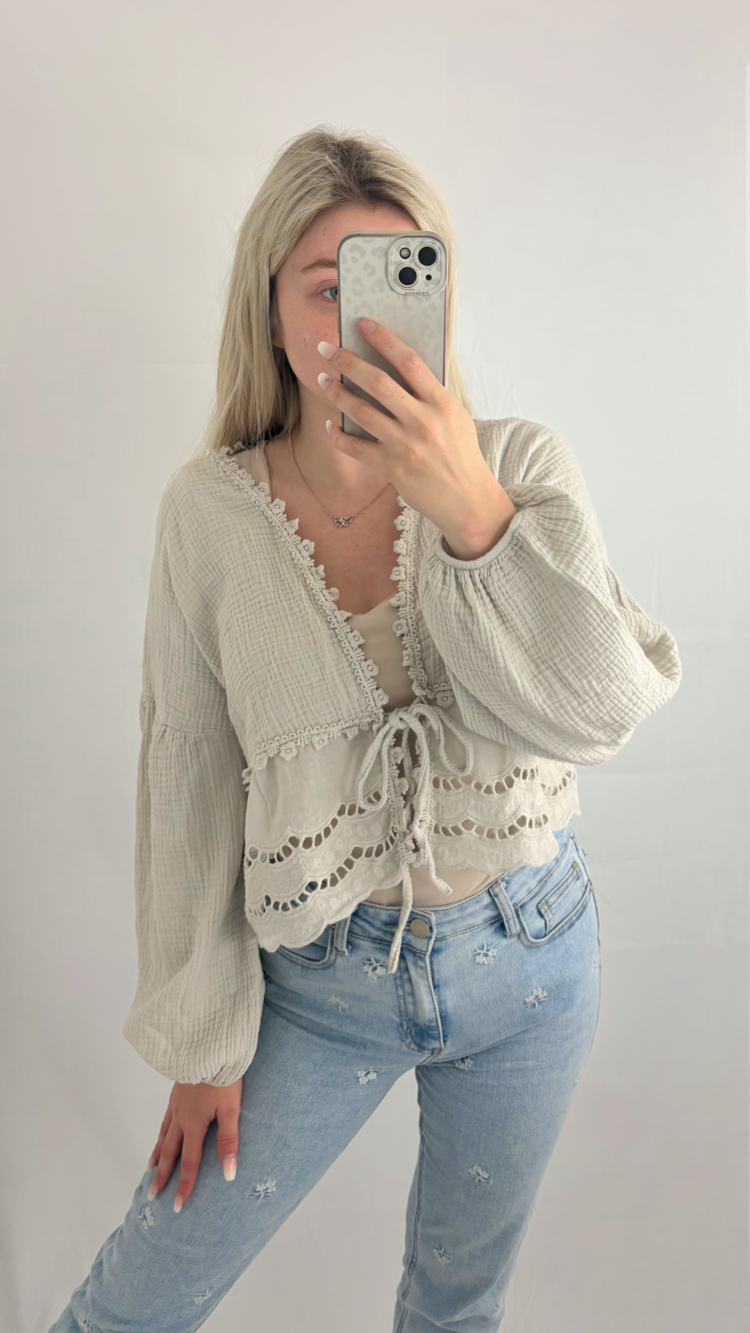 Musselinbluse Leni