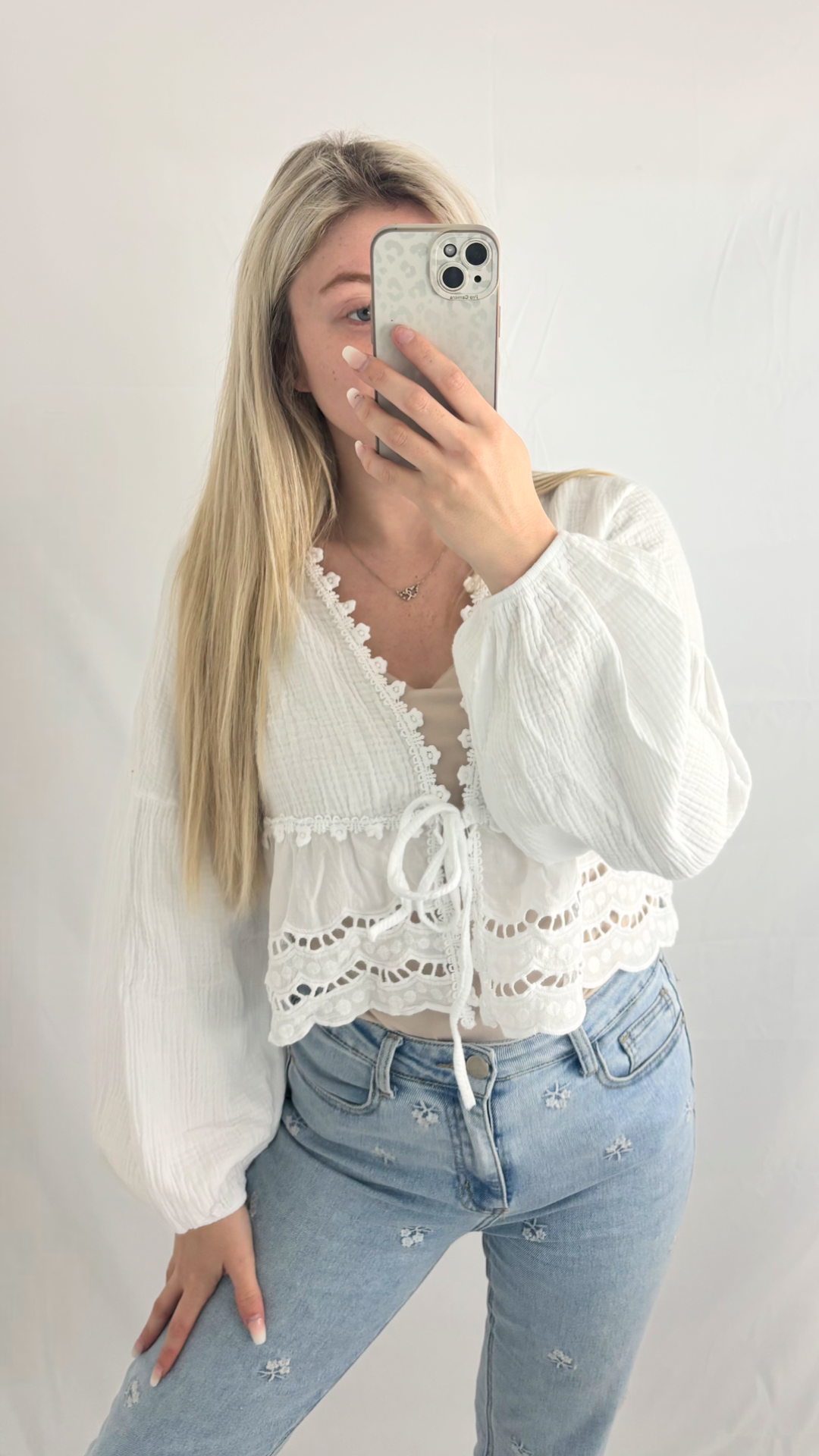 Musselinbluse Leni